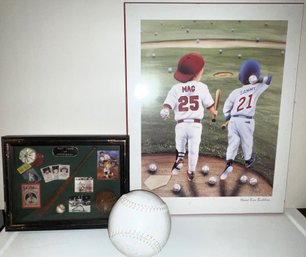 Baseball Picture Frame Bundle With Baseball - (U3)
