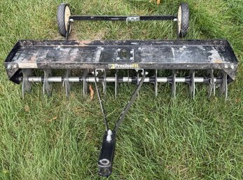 PreciseFit 40-Inch Tow-Behind Spike Lawn Aerator - (B265)(S2)