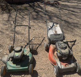 Set Of 2 Lawn Mowers (Z28)(G)