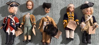 5 Vintage Carlson Dolls (K71.B2C)