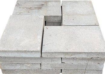 Stacked Of Rectangular Concrete Paving Slabs - (B81)(OS)