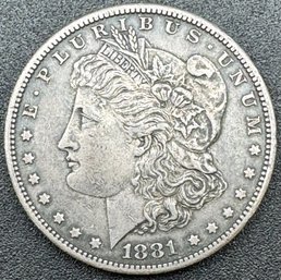 1881 USA Morgan Silver Dollar S Mint - (FR1)