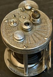 Pflueger Summit Baitcasting Fishing Reel With Engraved Faceplate Design And Fishing Line-(B538) (GC1)