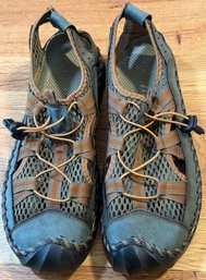 Men's Closed-toe Mesh Hiking Sandals - (B198)(FR)