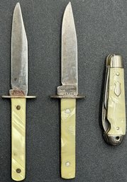 3 Vintage Pocket Knives - (B103)(B1C)