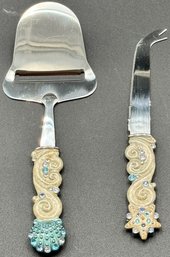 Beautiful Ornate Cheese Set - (FR1)