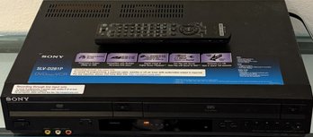 Sony SLV-D281P DVD/VCR Combo Player - (B185)(B1)