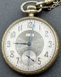 Antique Elgin 7 Jewel Size 12s Model 3 Pocket Watch  - (FR1)