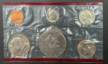 Vintage 1976-D US Mint Bicentennial Uncirculated Coin Set (6 Coins) (J3)