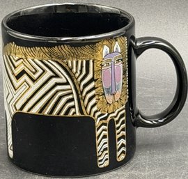 Vintage Laurel Burch Ceramic Coffee Mug - (B233)(K6)