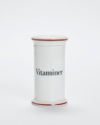 COPENHAGEN Porcelain 'Vitaminer' Lidded Jar