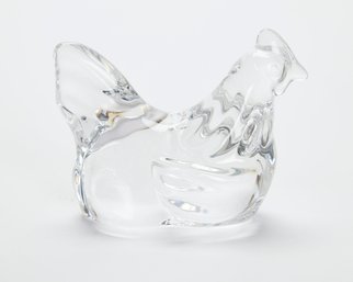 Villeroy & Boch Crystal Chicken Paperweight