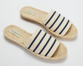 BONTEMPS MONTAUK Striped Espadrilles Size 38