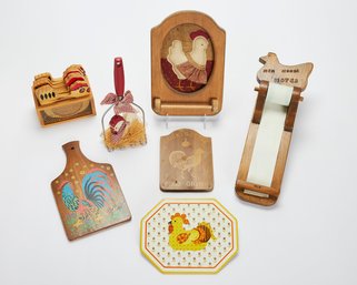 Collection Of Chicken Kitchen Items