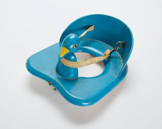 Vintage Chicken Child Potty Training Seat