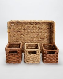 Group Of Storage Baskets