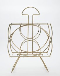 Midcentury Metal Magazine Rack