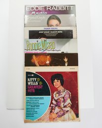 (6) Vintage Country LPs - Group 1