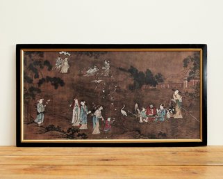 Asian Landscape Scene Print