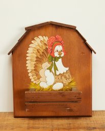 Hen On Eggs Decorative Wall Art