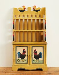 Hand-Painted Chicken Spice Rack