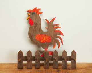 Large Chicken Coat Rack