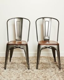 Pair Of Metal Chairs