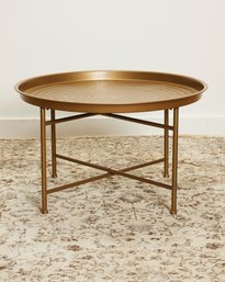 Contemporary Metal Coffee Table