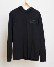 Vineyard Vines Black Hooded Tee