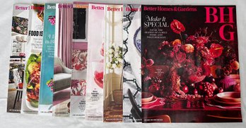 (9) 'BETTER HOMES & GARDENS' Magazines From 2025