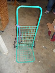 Vintage Metal Hand Cart