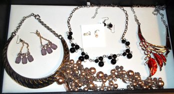 Lot Of Modern Chunky Jewelry