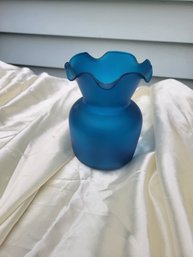 Lightweight Blown Satin Glass Vase