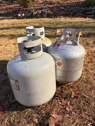 (3) Propane Tanks