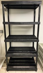 Black Keter Shelving Unit