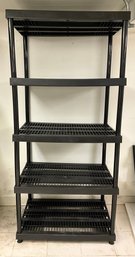 Black Keter Shelving Unit