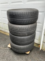 (4) Michelin Latitude X-ice 235/55R18 Tires