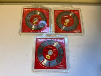 (3) Hilti Grinding Blades