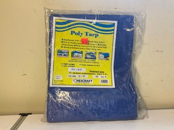 12ft X 16ft Blue Tarp