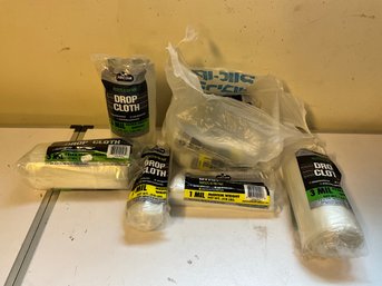 Grouping Of Drop Cloths