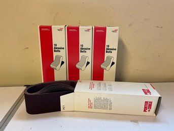 Grouping Of Porter And Cable Sanding Belts