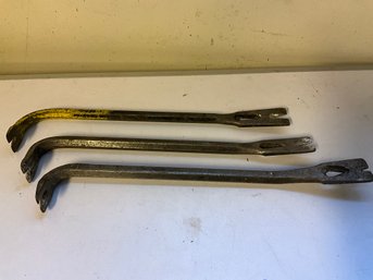 (3) 16 Inch Prybars