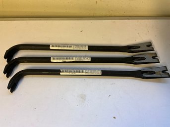 (3) 16 Inch Prybars