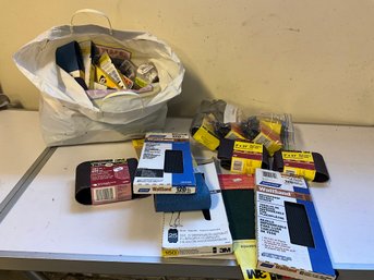 Grouping Of Miscellaneous Sanding Belts