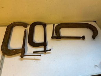 (3) C Clamps