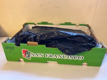 Grouping Of Black Garbage Bags