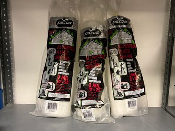 (3) Rolls Of All Purpose Plastic Sheeting