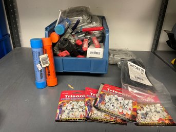 Grouping Of Miscellaneous Garage Items - Hand Tools, Cable Ties And More