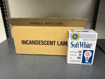 Grouping Of Soft White 60 Watt Lightbulbs