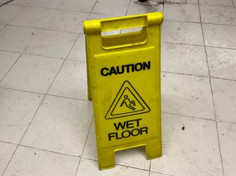 Caution Wet Floor Sign